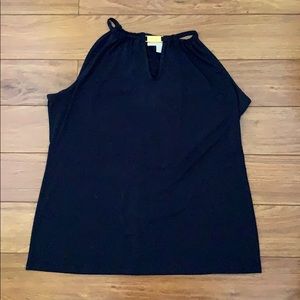 Michael Kors navy Sleeveless top